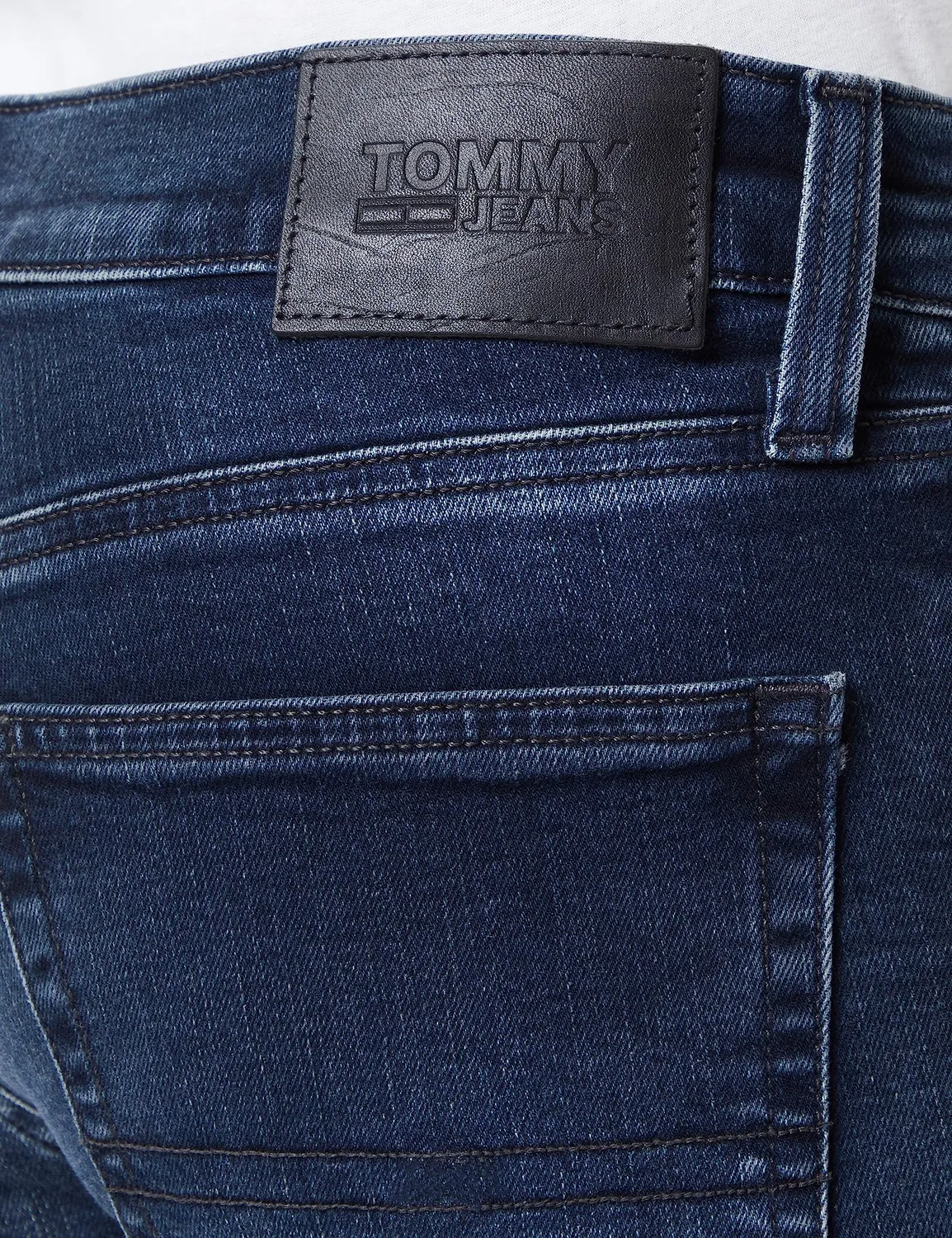 Tommy Jeans Herren Denimhose Stretch Denim Blau