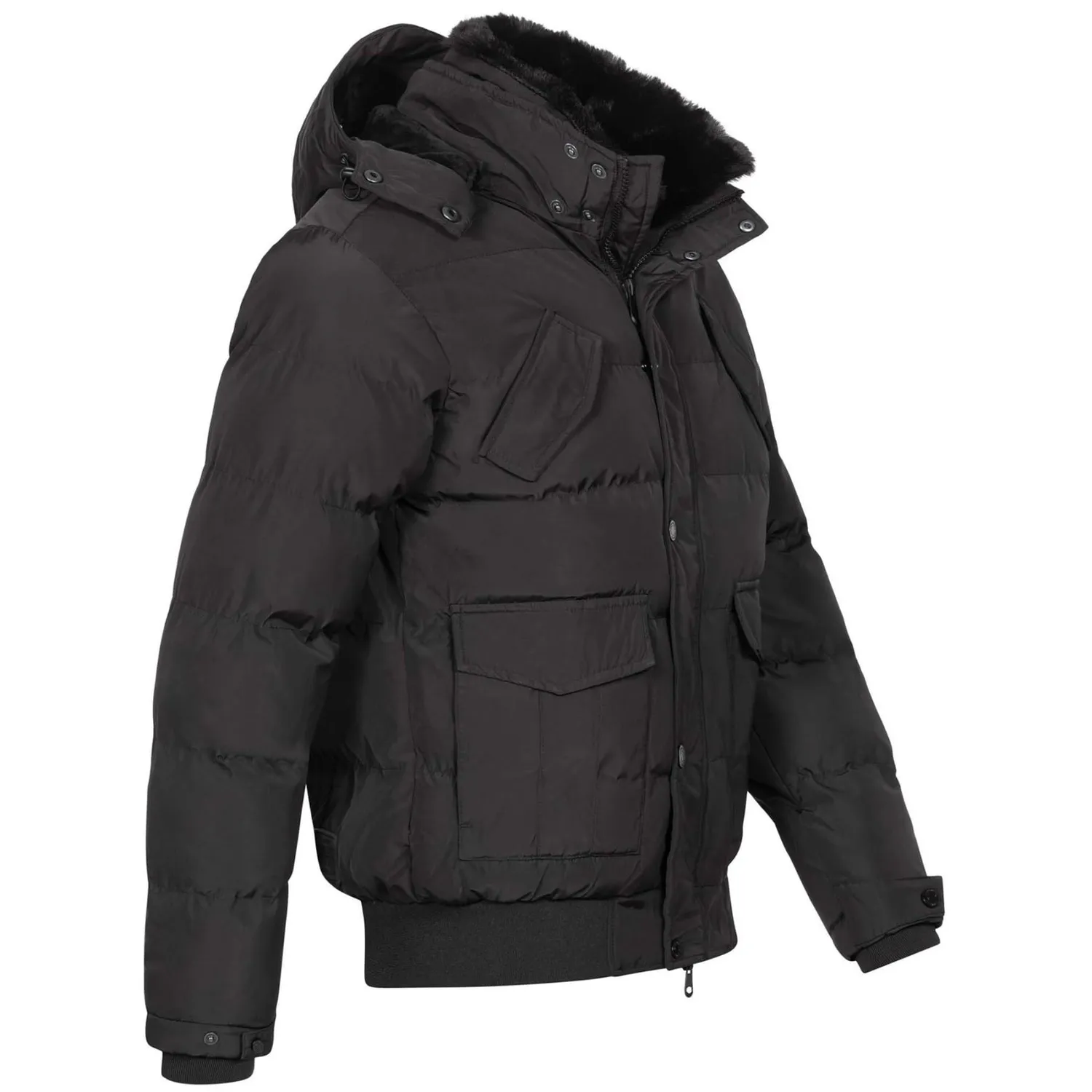 Alessandro Salvarini AS-286 Winterjacke warm gefüttert