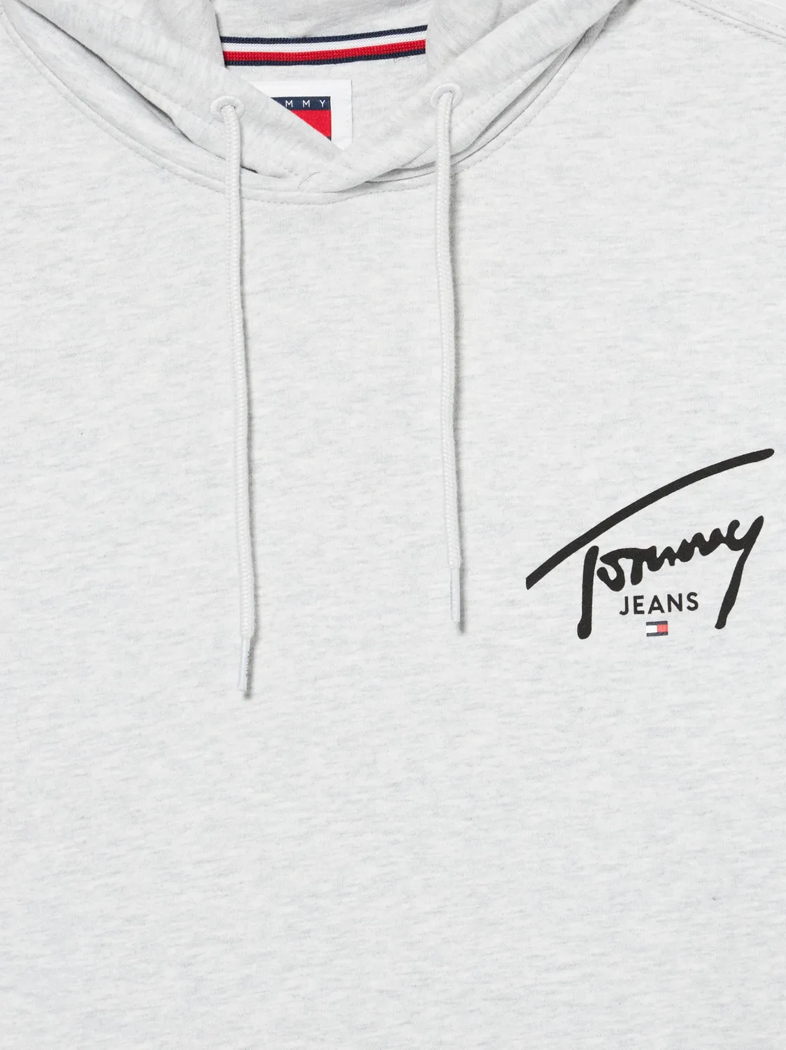 Tommy Jeans Entry Graphic Hoodie Silver Grey XXL