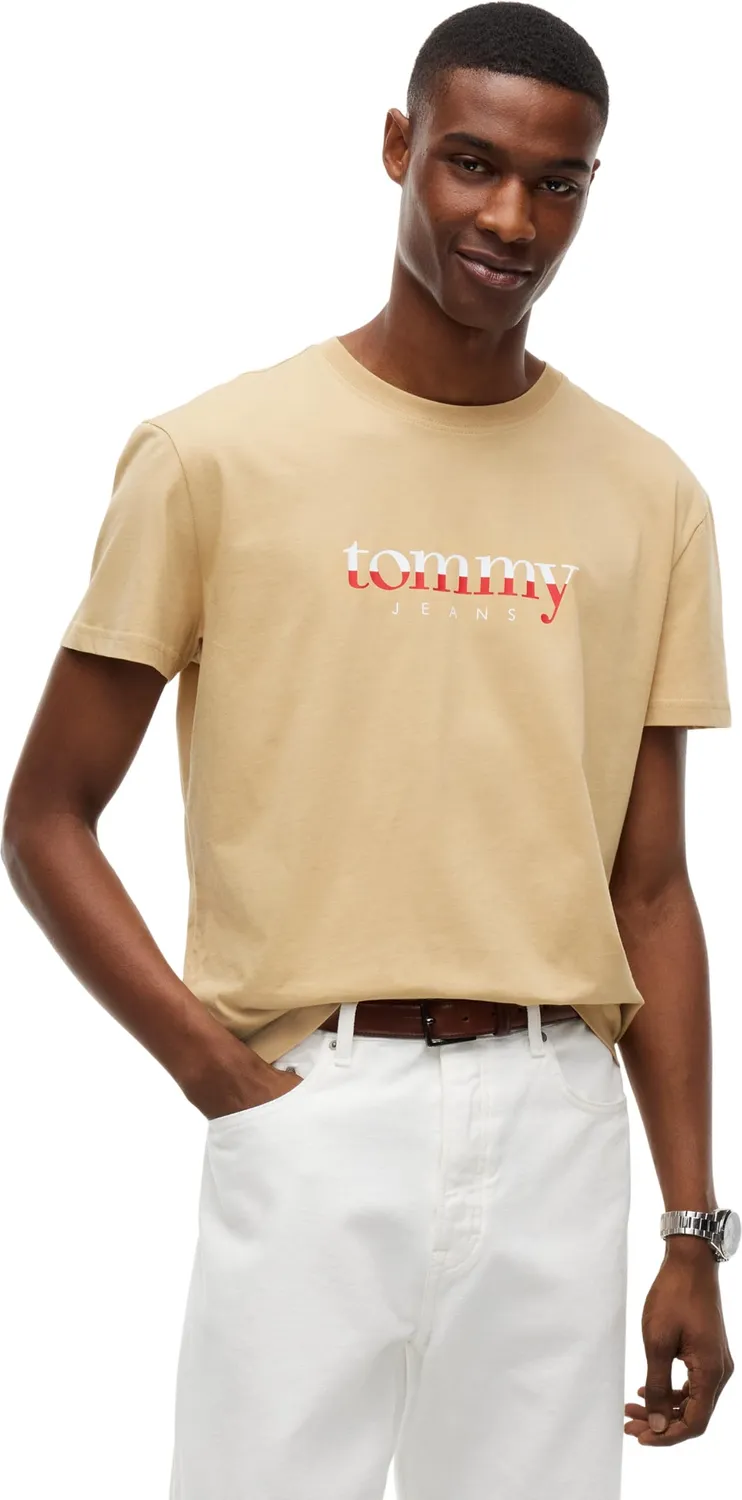 Tommy Jeans Regular Tee T-Shirt XL Herren Weiß Baumwolle