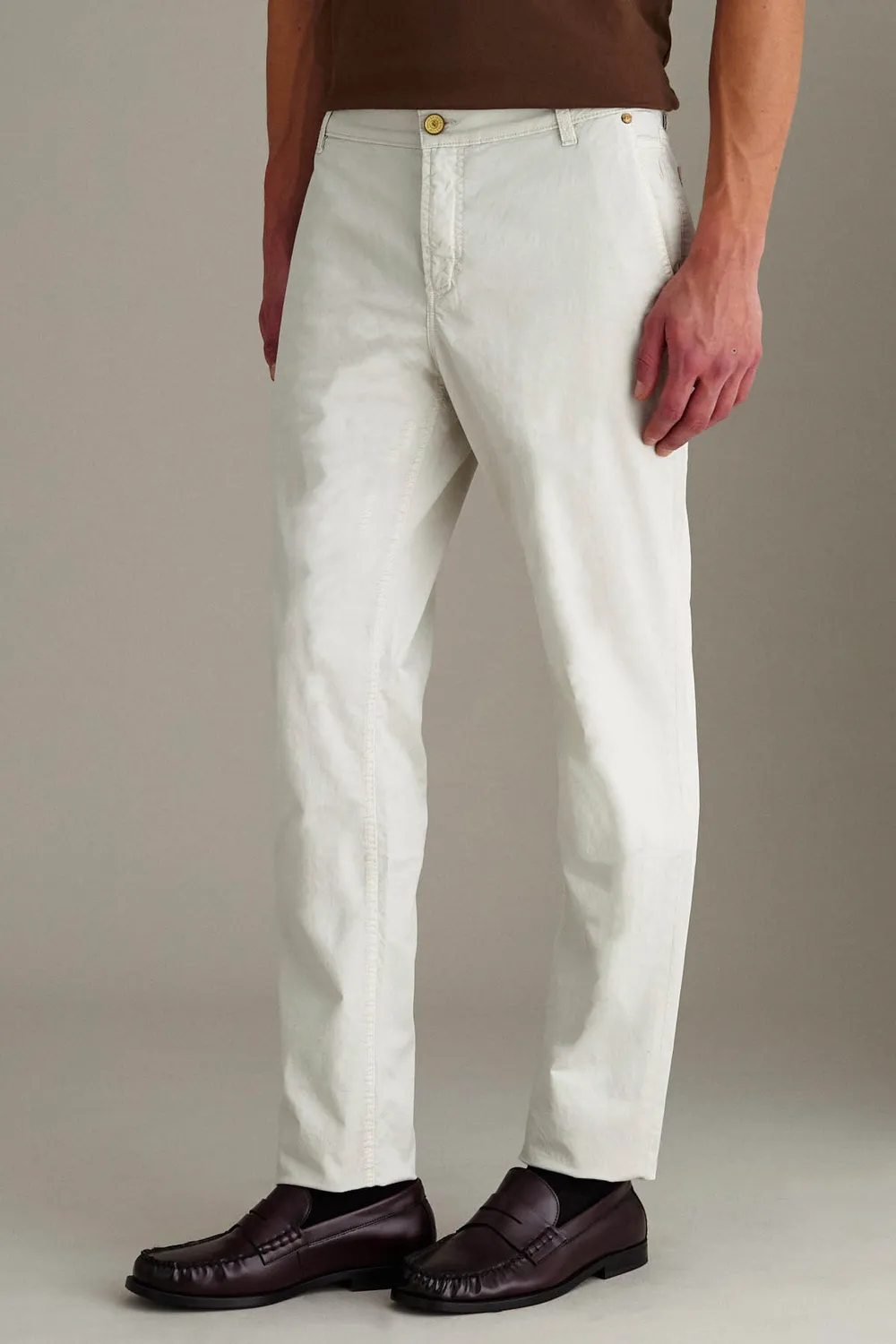 Jeckerson Julius Chino Hose Weiß Slim Fit