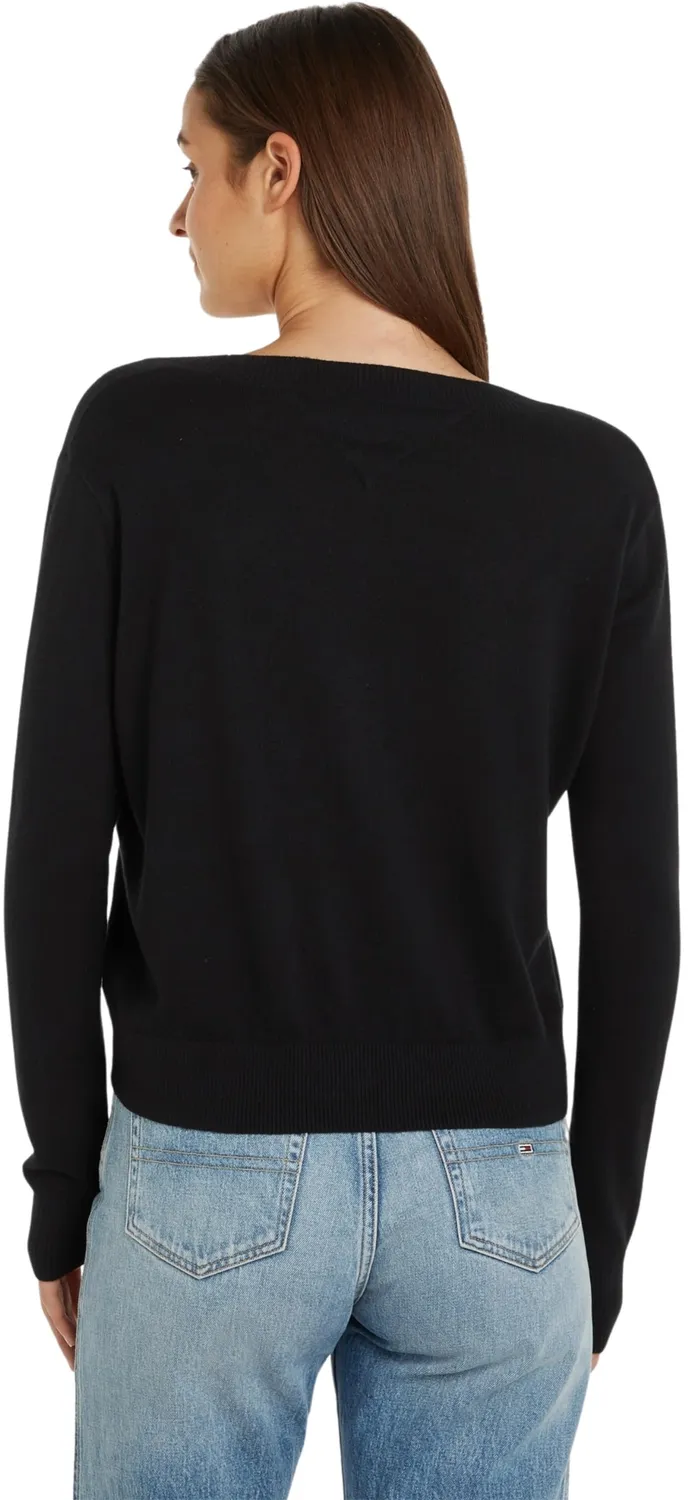 Tommy Jeans Damen Pullover 6XL Schwarz Übergröße