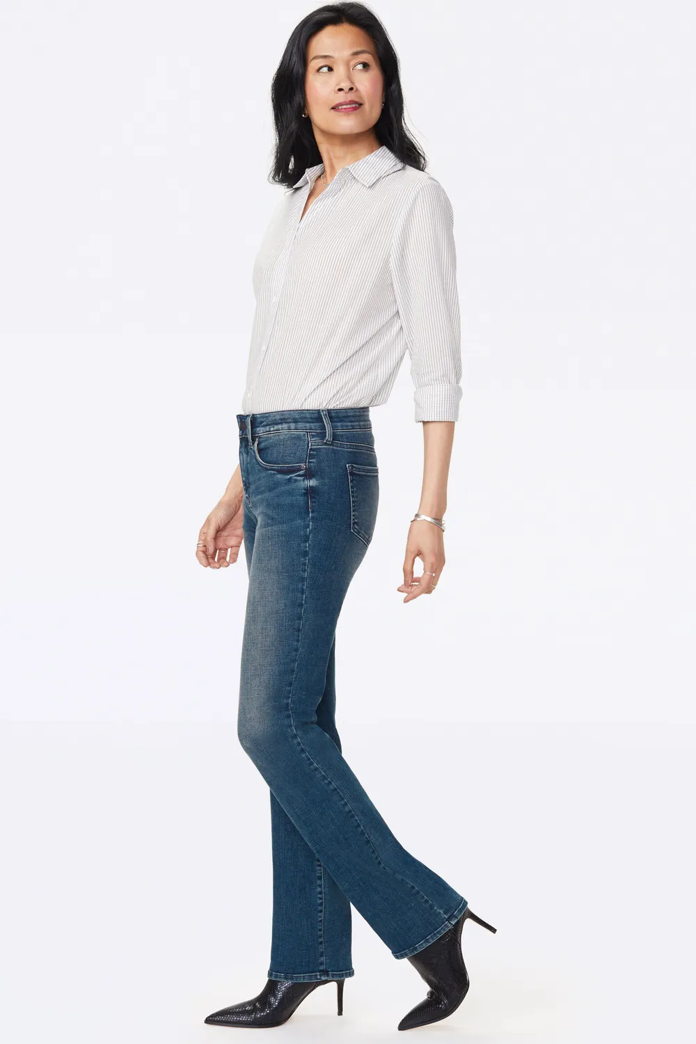 NYDJ Marilyn Straight Jeans Lombard