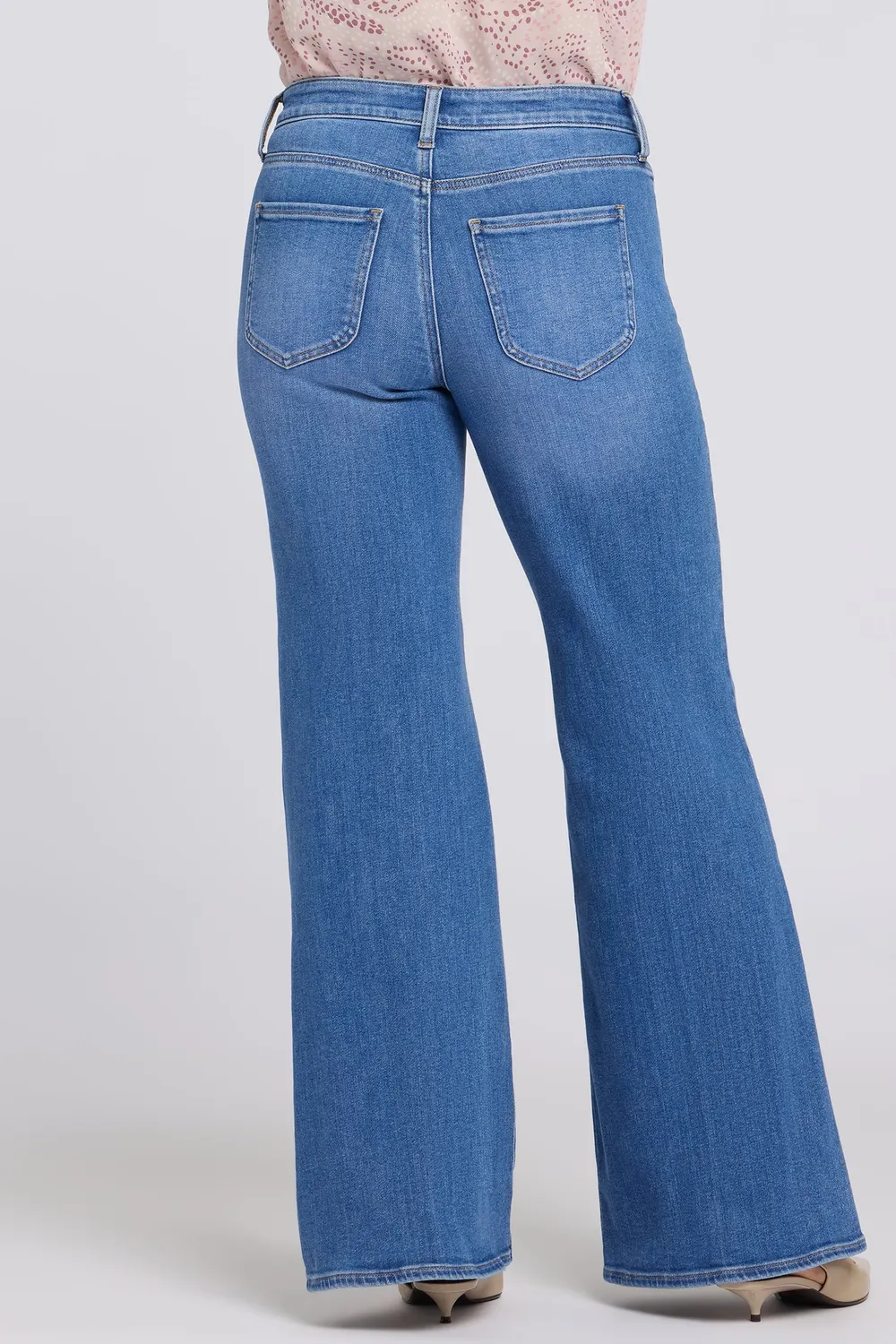 NYDJ Mia Palazzo Jeans Blue Paradise High Rise