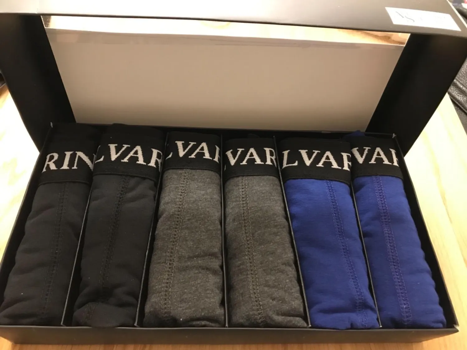 Alessandro Salvarini AS-120 Boxershorts 6er Set Baumwolle