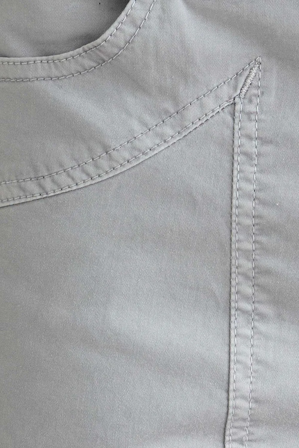 Jeckerson Jayden Bermuda Zementgrau Slim Fit Patch