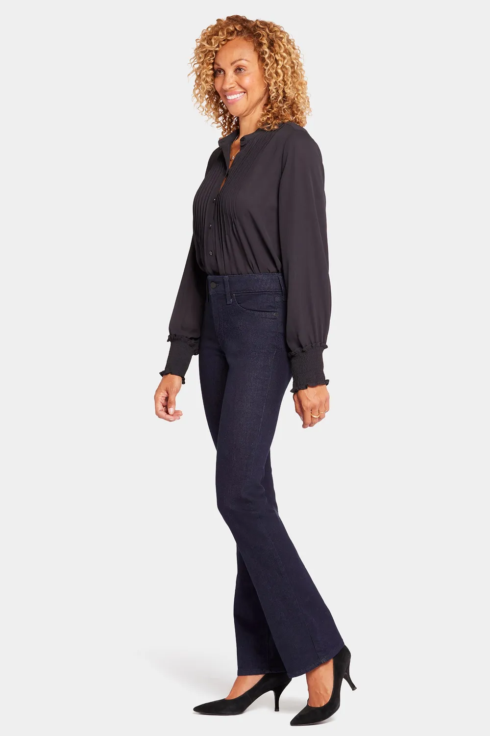 NYDJ Barbara Bootcut Jeans Rinse Blau klassisch