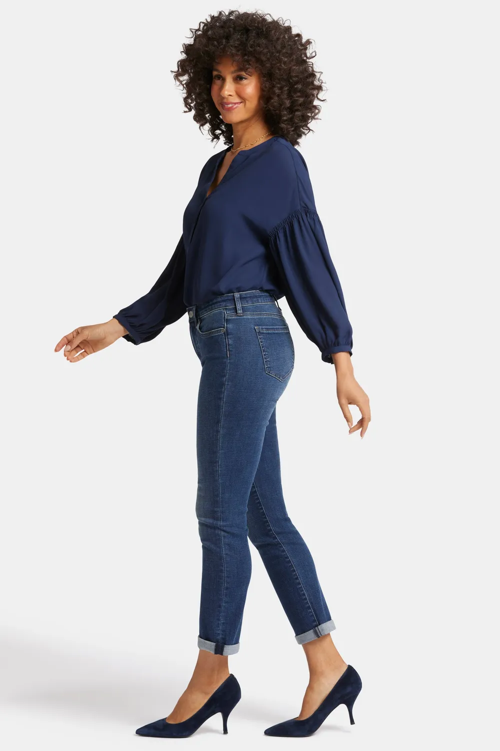 NYDJ Sheri Slim Ankle Jeans Wellspring slim