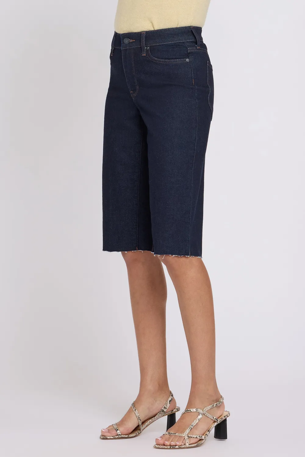 NYDJ Kristie 80s Bermuda Shorts Magical Indigo
