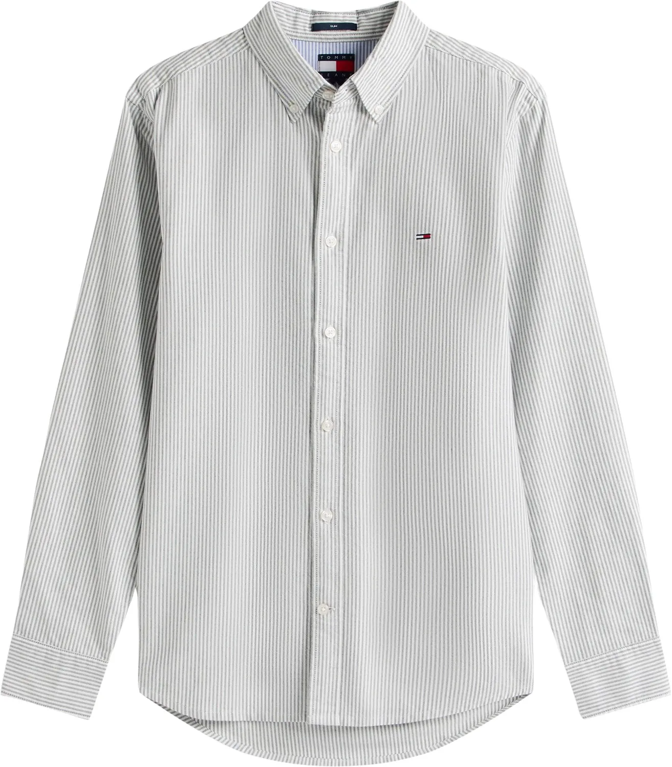 Tommy Jeans Slim Fit Stripe Oxford Hemd Herren XXL