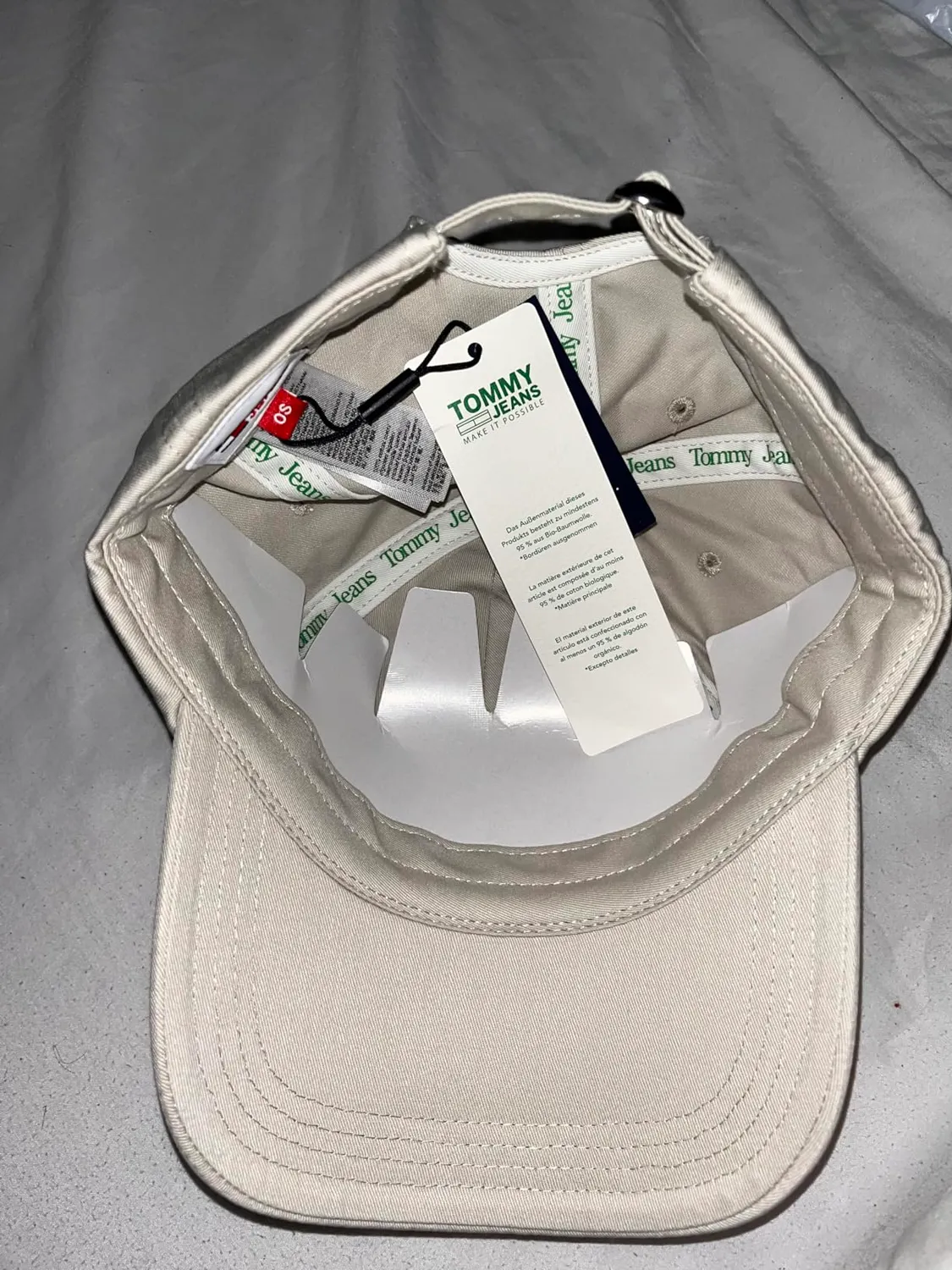 Tommy Jeans TJW Sport Cap AW0AW15472 Cap Beige