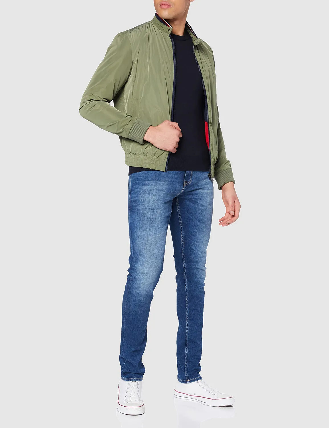Tommy Jeans Austin Slim Tapered Jeans 29W/32L blau Stretch