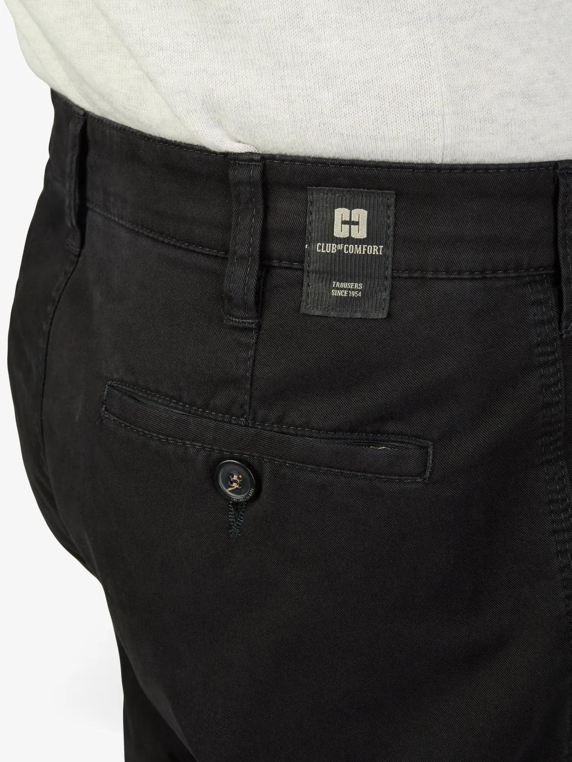 Club of Comfort DENVER 4402 Hose schwarz Straight Fit