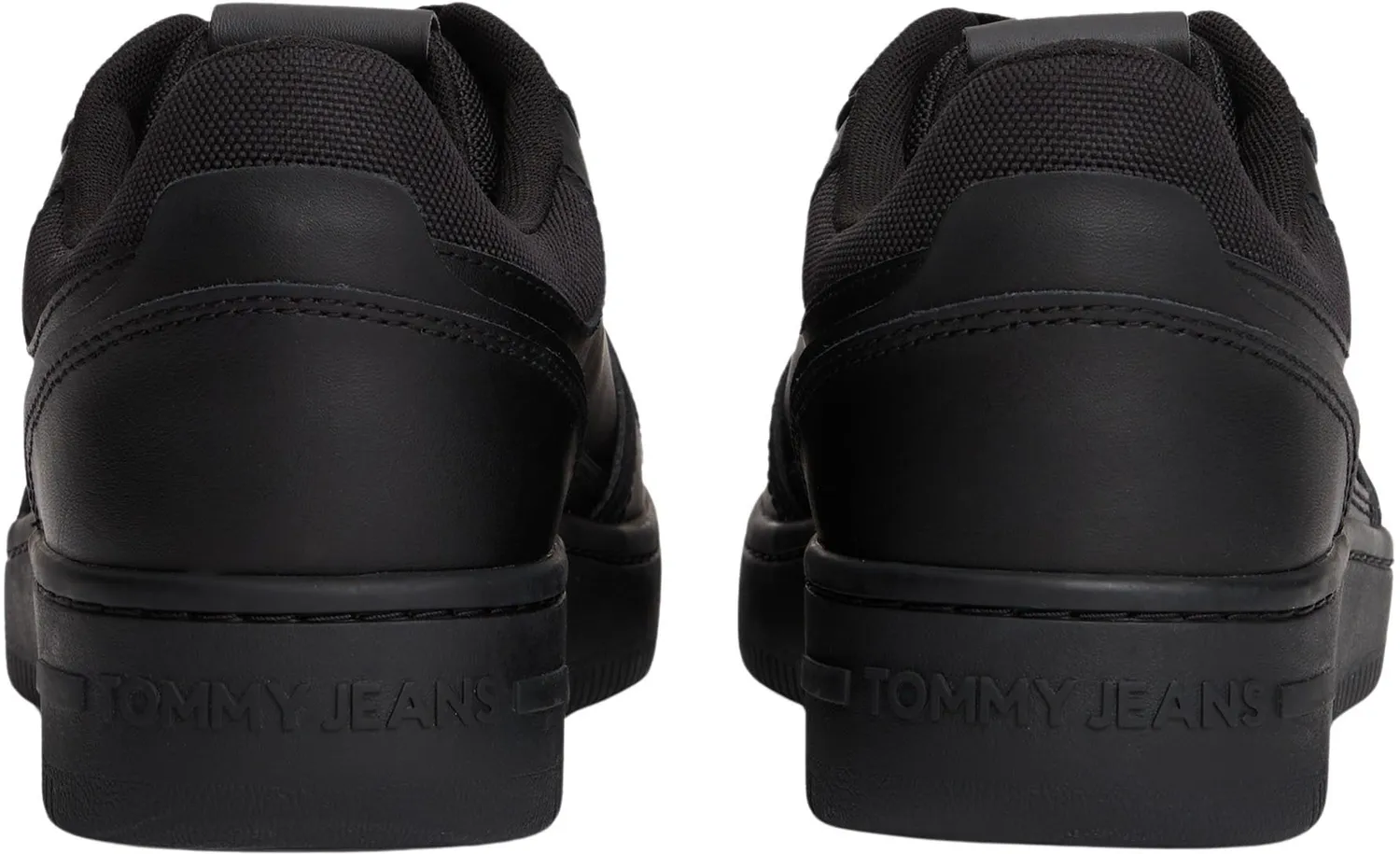 Tommy Jeans TJM Retro Basket Sneaker Schwarz Gr 46