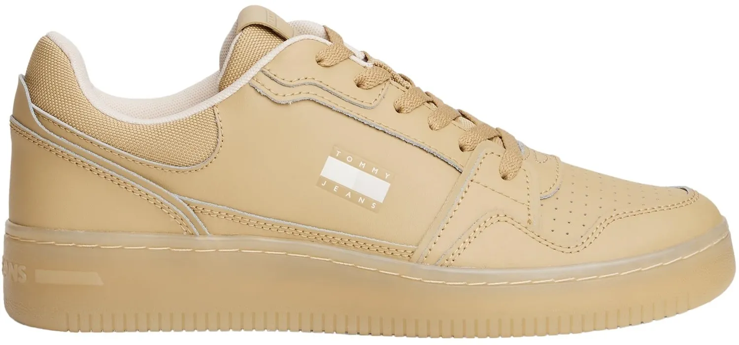 Tommy Jeans Cupsole Retro Sneaker Herren 44 low beige