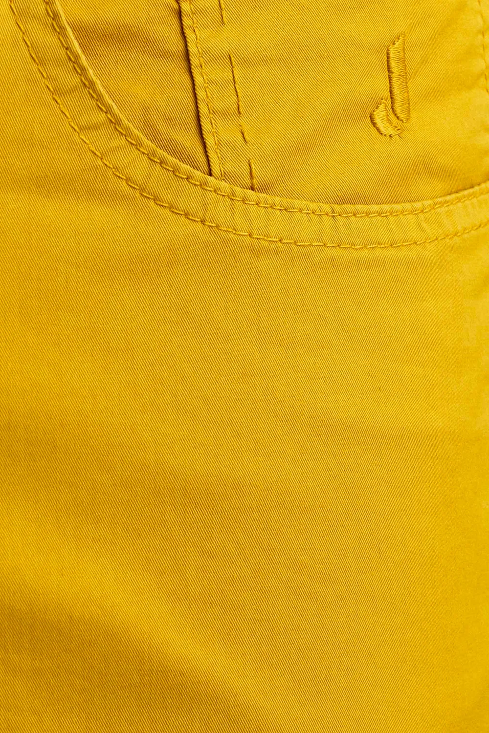 Jeckerson Jordan Slim Fit Hose Gelbgold Gabardine