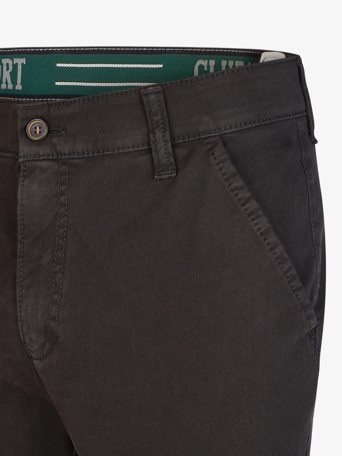 Club of Comfort Garvey 8070 Chino schwarz Stretch