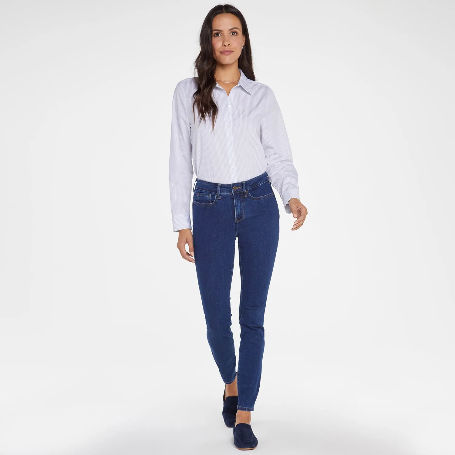NYDJ Ami Skinny Petite Jeans Quinn formend