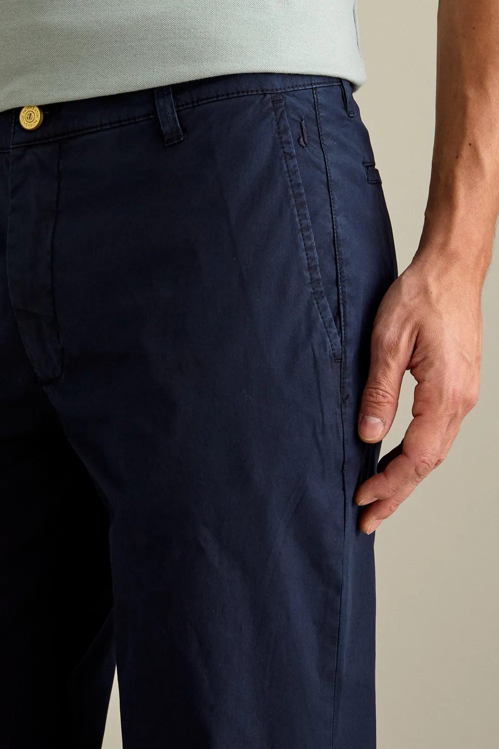 Jeckerson Jack Chino Slim Fit dunkelblau Stretch