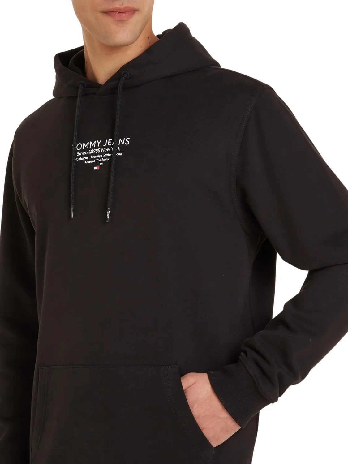 Tommy Jeans TJM Graphic Hoodie Herren Schwarz