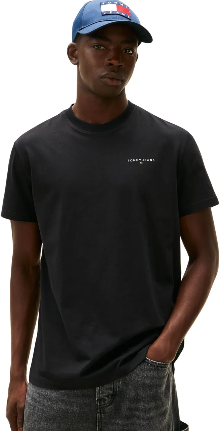 Tommy Jeans TJM Slim Linear DM0DM22316 T-Shirt 2er Pack