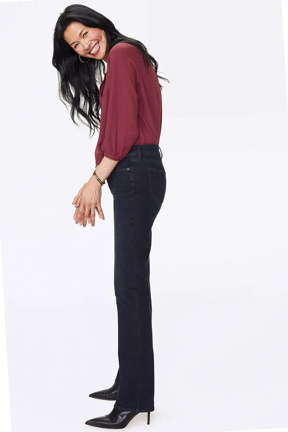 NYDJ Marilyn Straight Jeans Quentin Denim