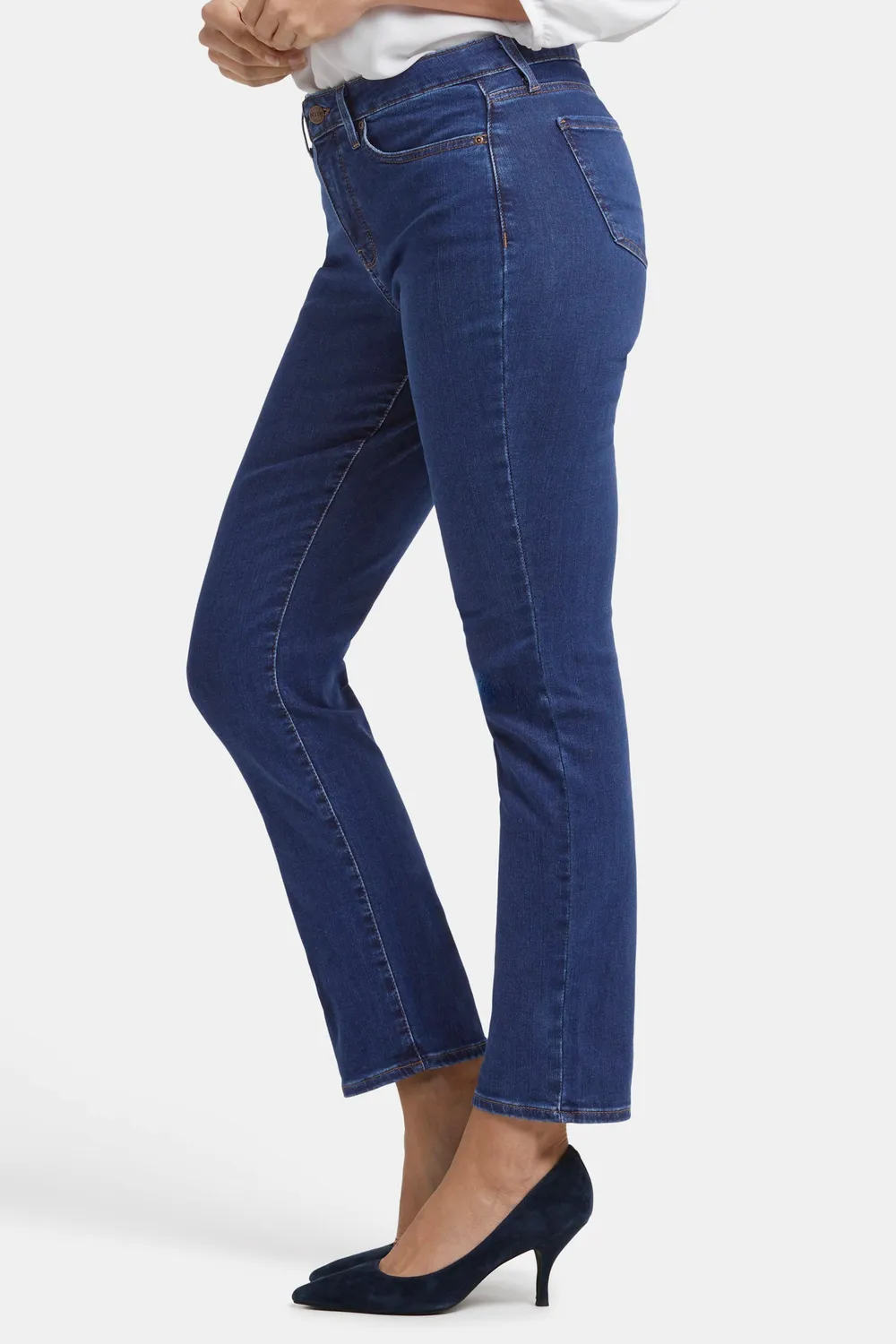 NYDJ Sheri Slim Jeans Quinn Slim blau