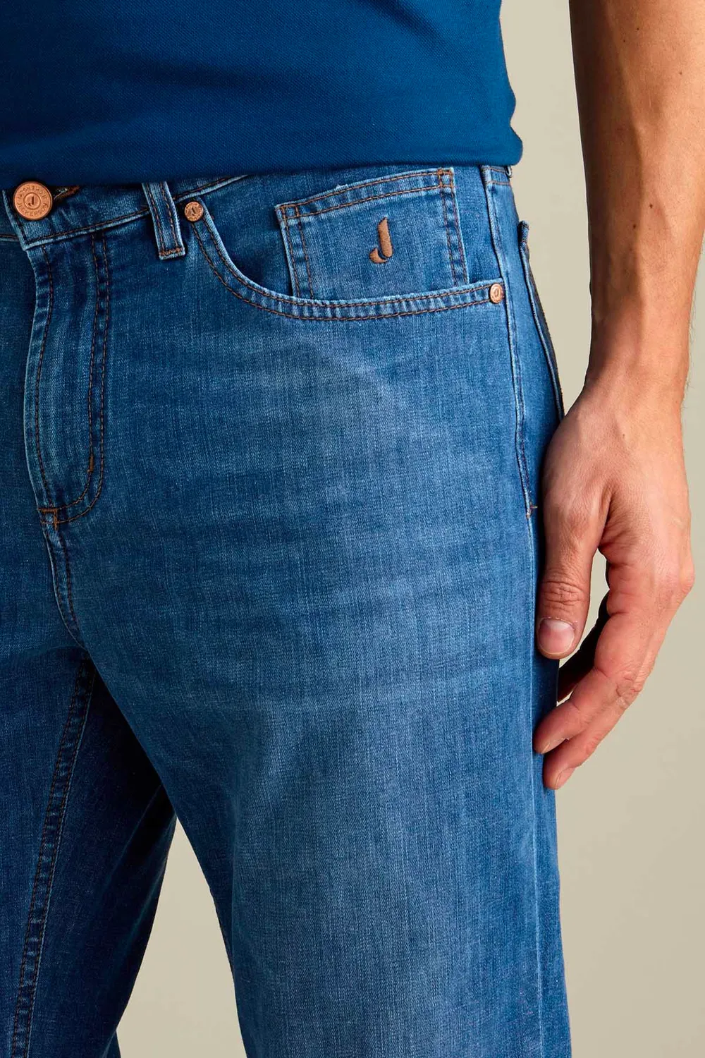 Jeckerson Jordan Slim Fit Jeans dunkelblau 8,75 oz