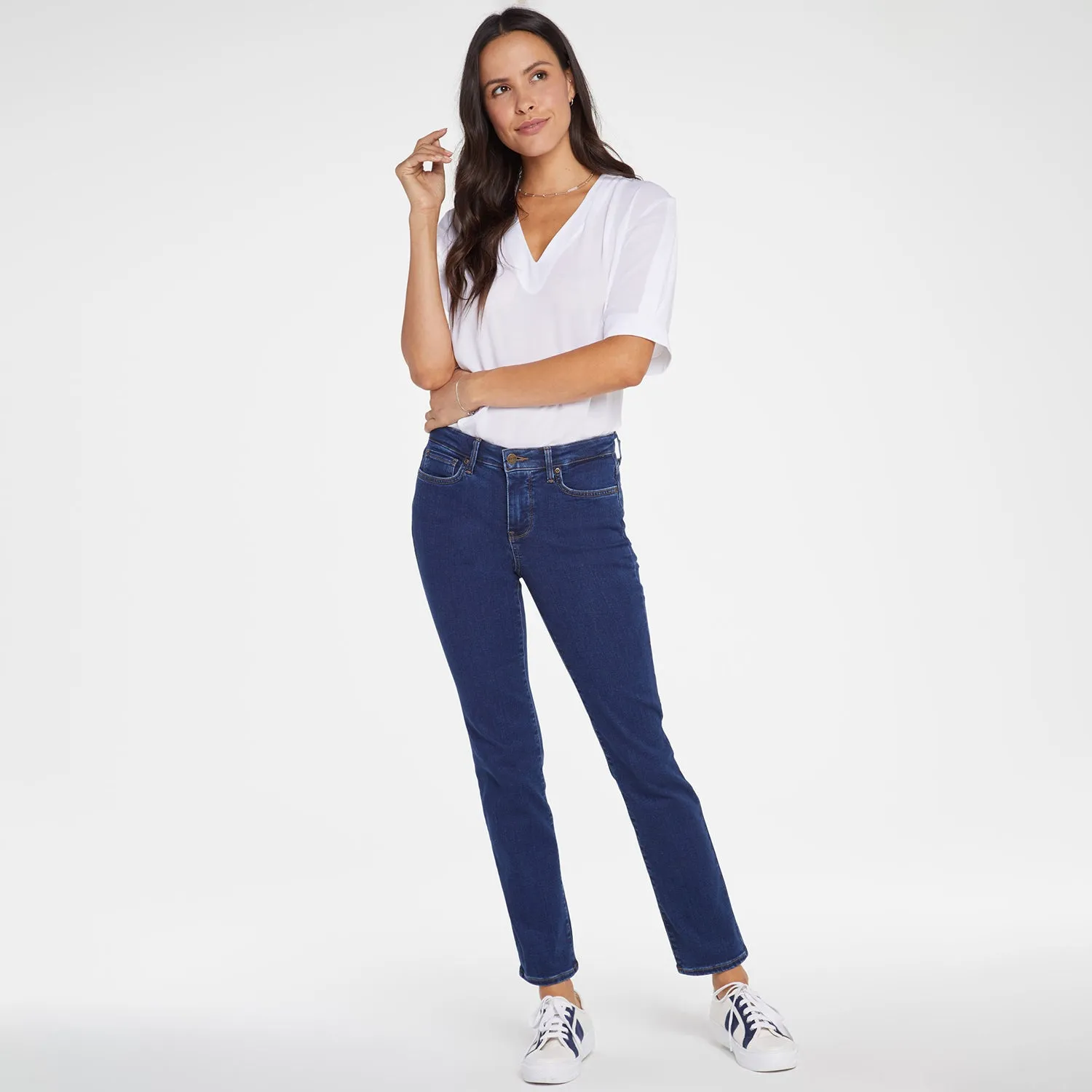 NYDJ Sheri Slim Jeans In Petite Quinn Lift Tuck