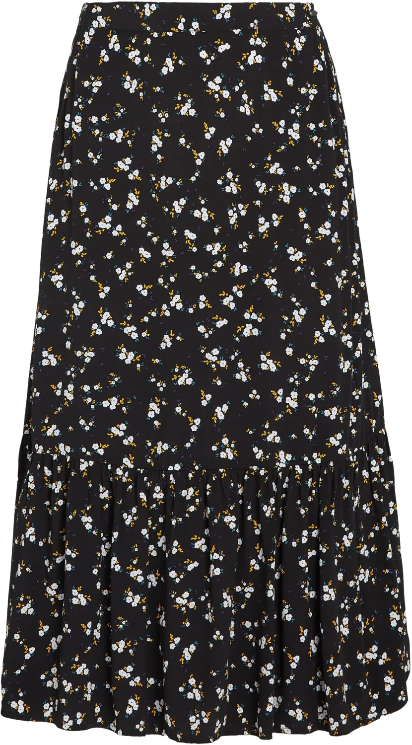 Tommy Jeans Floral Ruffle Midi Rock geblümt