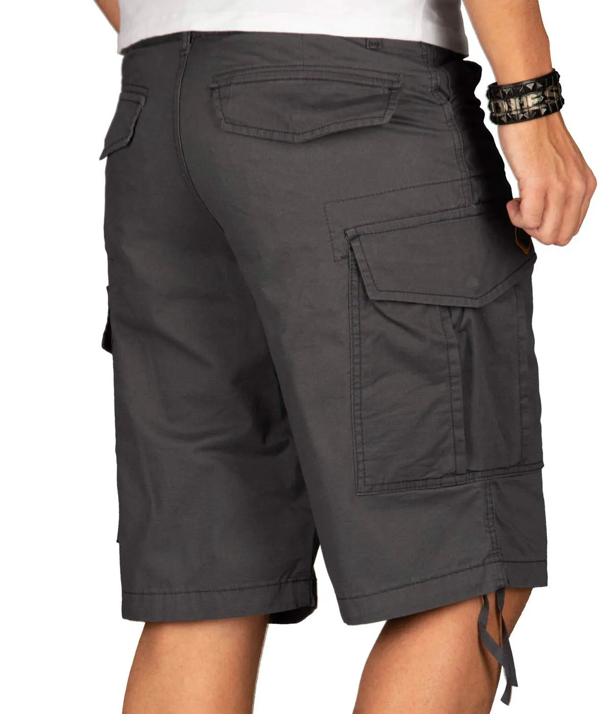 Alessandro Salvarini AS-133 Cargo Shorts Herren Olive
