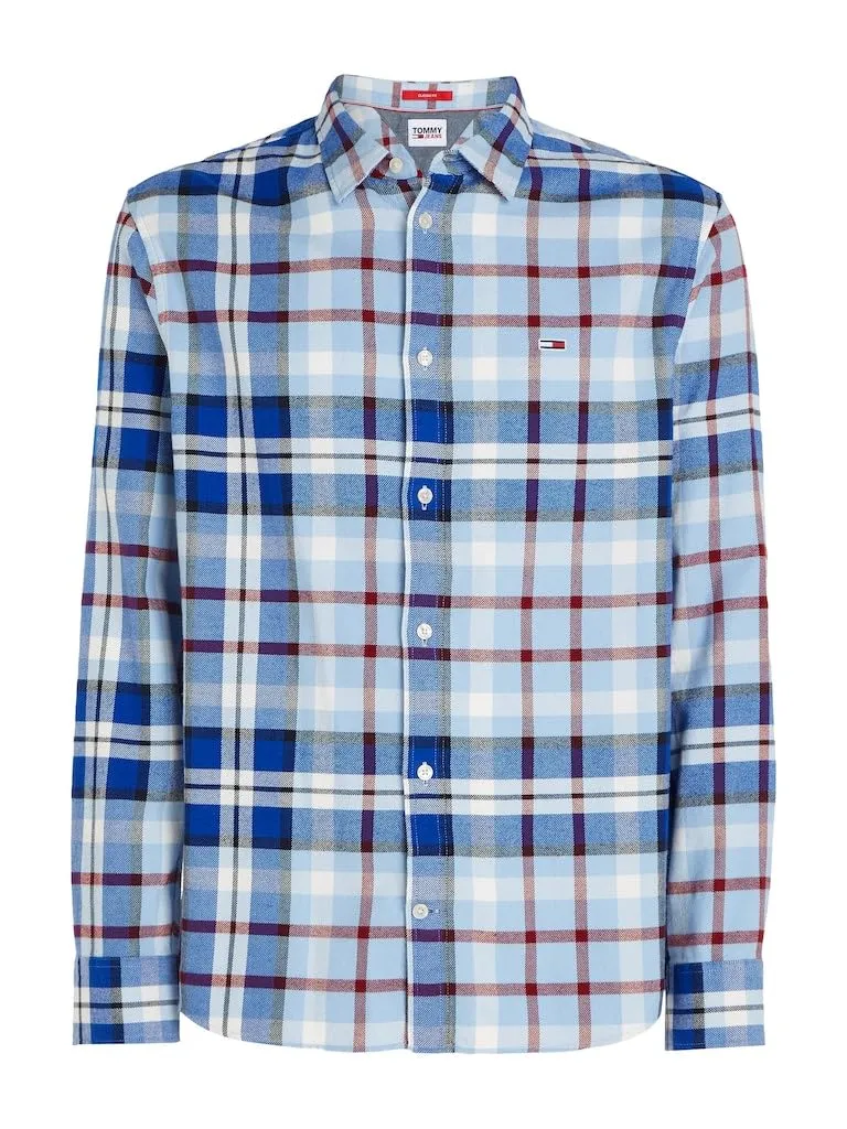 Tommy Jeans TJM Essential Check Shirt Hemd XXL Karo