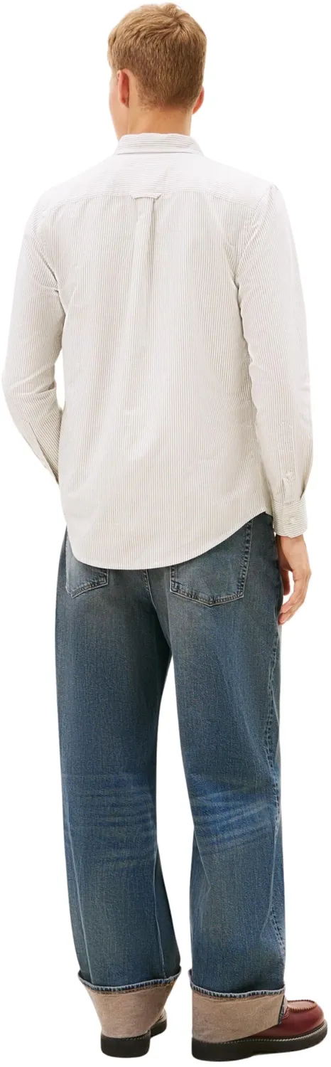 Tommy Jeans Stripe Oxford Herren Hemd Slim Fit gestreift