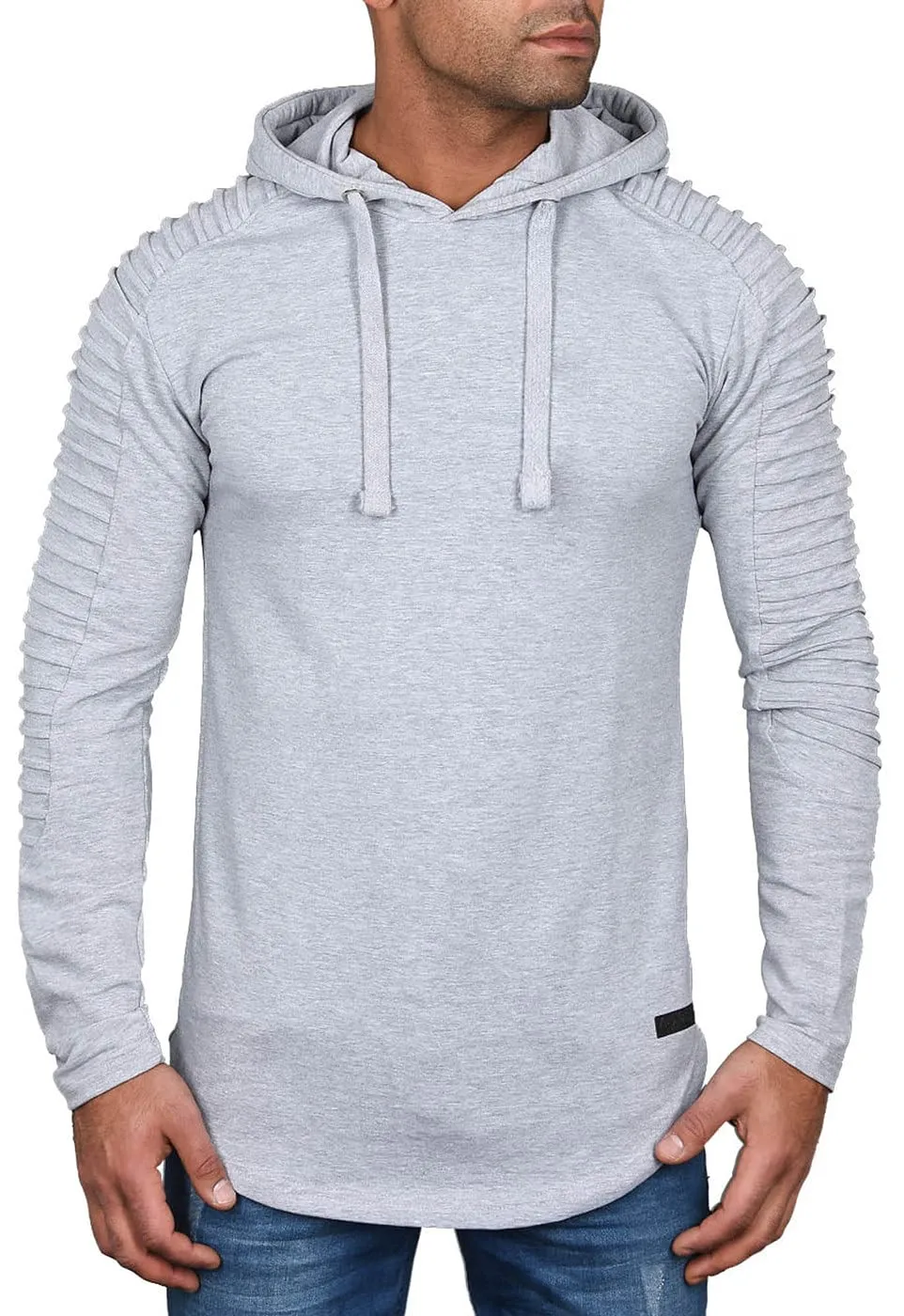 Alessandro Salvarini AS038 Biker Hoodie XL mit Kapuze