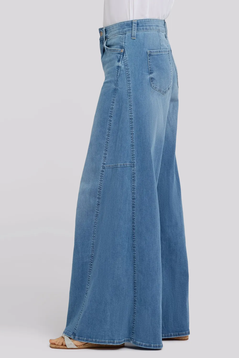 NYDJ Nova Super Wide Leg Jeans Vista Lakes kühlend