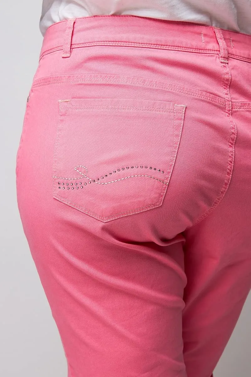 Wille Damenjeans Rosa Leicht Stretch für jeden Tag