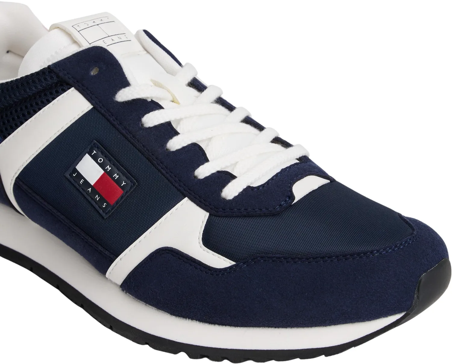 Tommy Jeans TJM Runner Sneaker Herren Blau 46 EU