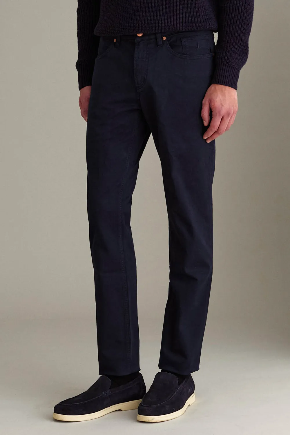 Jeckerson Jordan Hose Slim Fit dunkelblau Gabardine