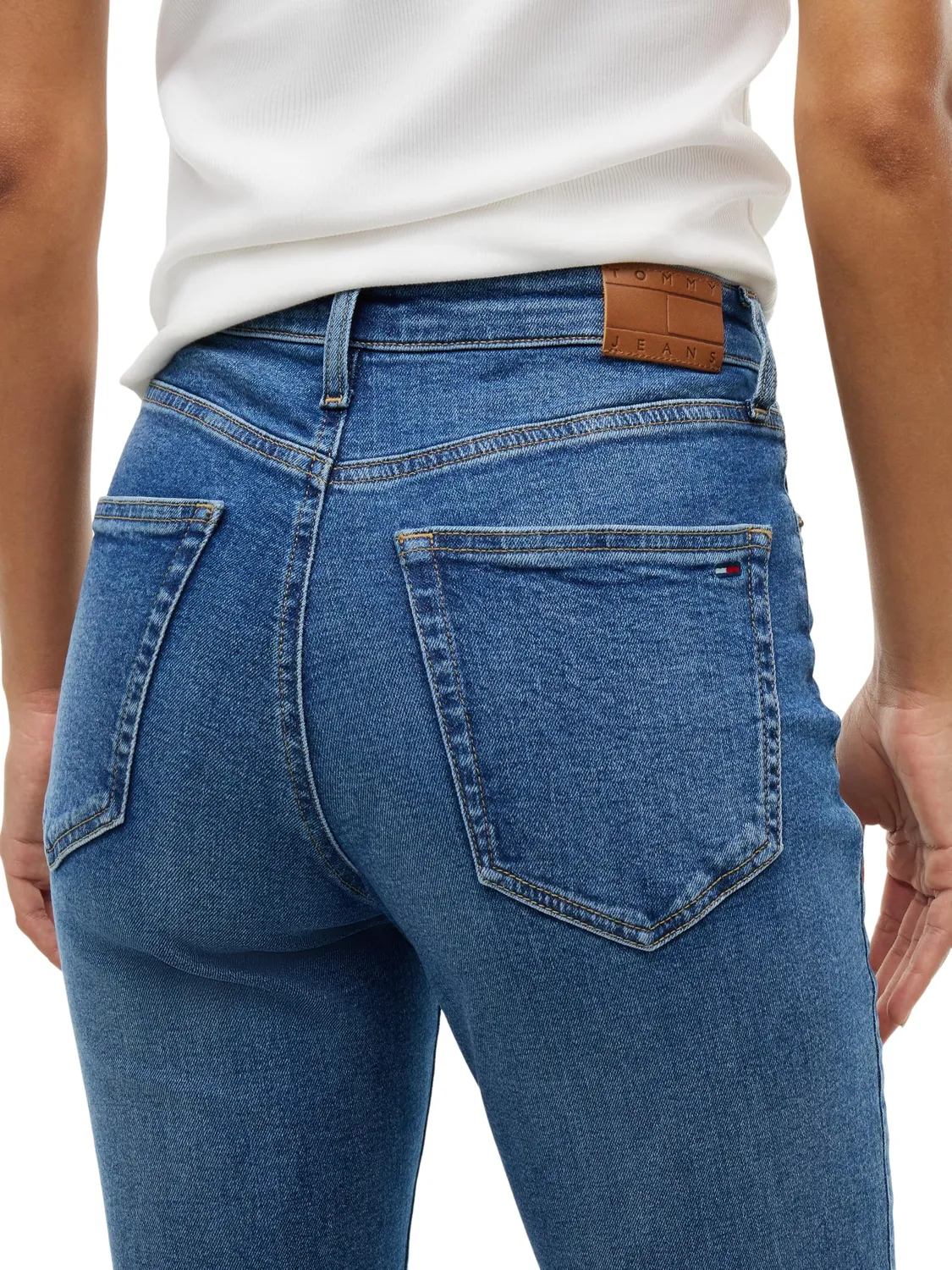 Tommy Jeans Sylvia Bootcut Jeans 31W/28L High Rise Denim