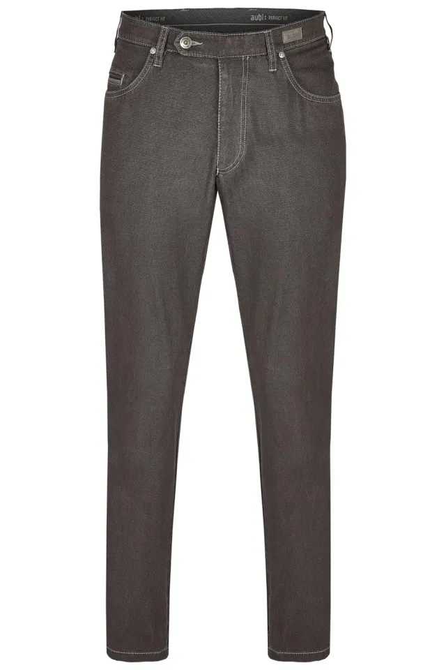 Aubi Mikrostruktur 577 Baumwollhose Herren Stretch