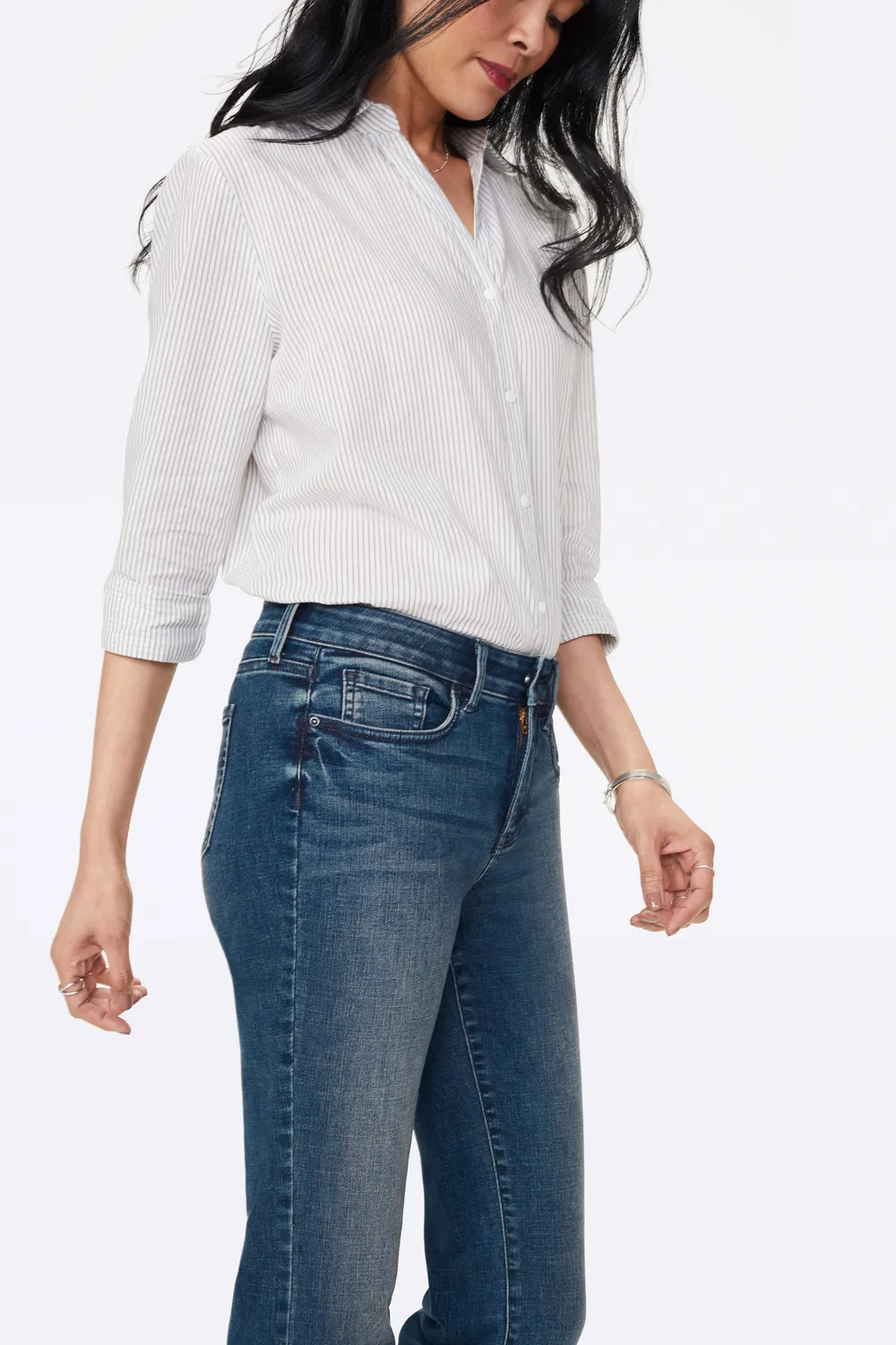 NYDJ Marilyn Straight Jeans Lombard