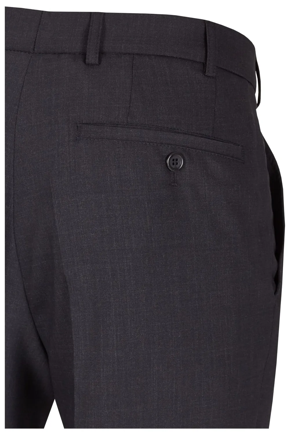 Aubi Modern Fit 188 Businesshose Herren Schwarz Gr. 50