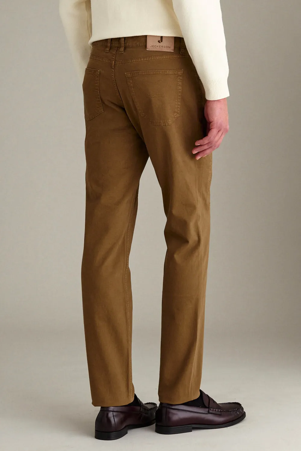 Jeckerson John Slim Fit Herren Chino Braun