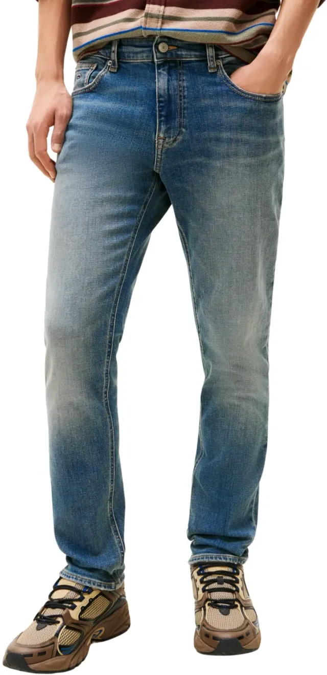 Tommy Jeans Scanton Slim Fit Jeans 38W/34L echter Denim
