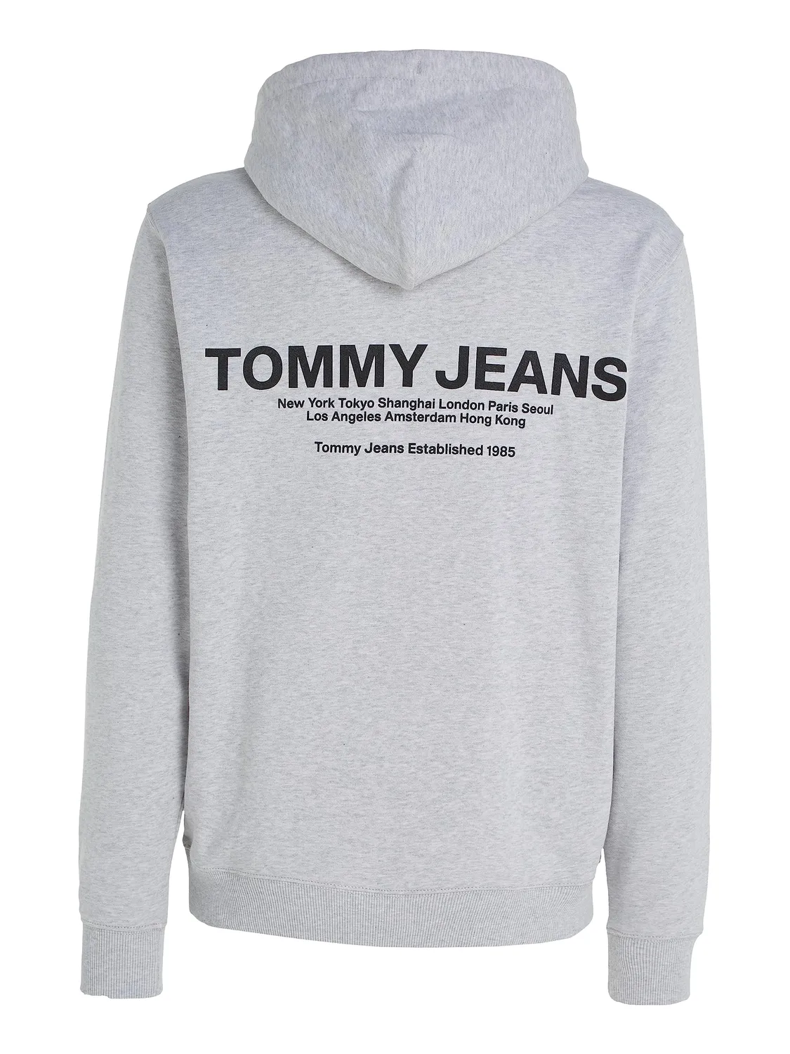 Tommy Jeans Reg Entry Graphic Hoodie Grau Kapuzenpulli XS
