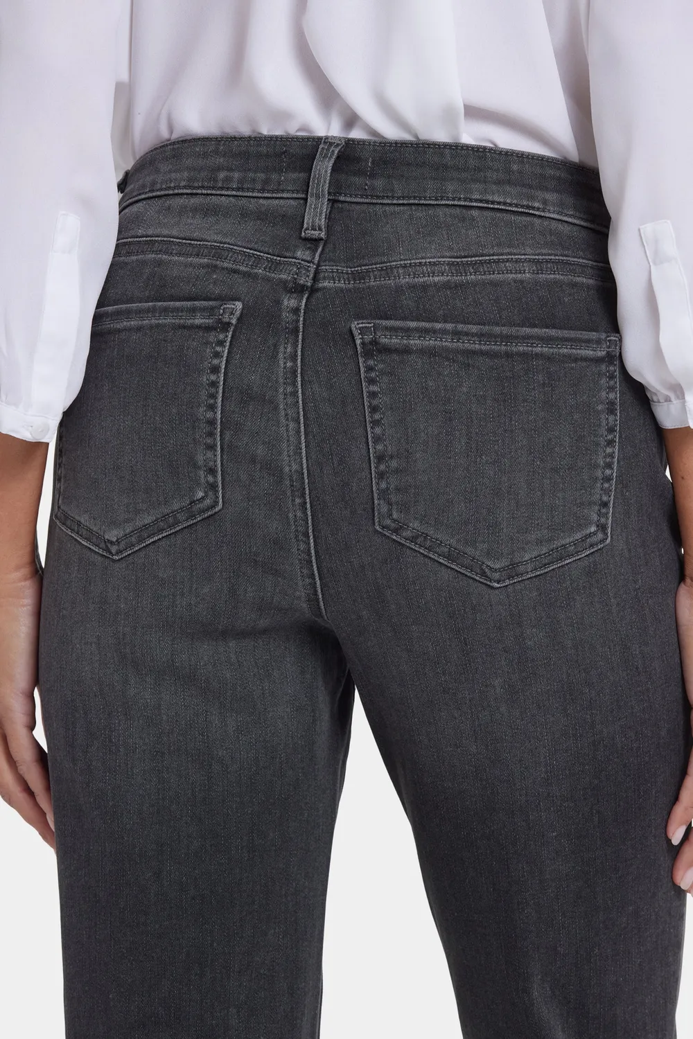 NYDJ Sheri Slim Jeans Gloomy Marais Grau