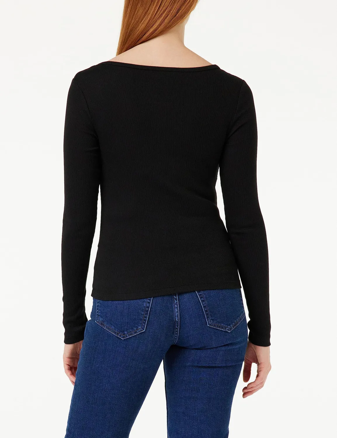 Tommy Jeans Slim Button Rib Strickpullover Ripp 1er