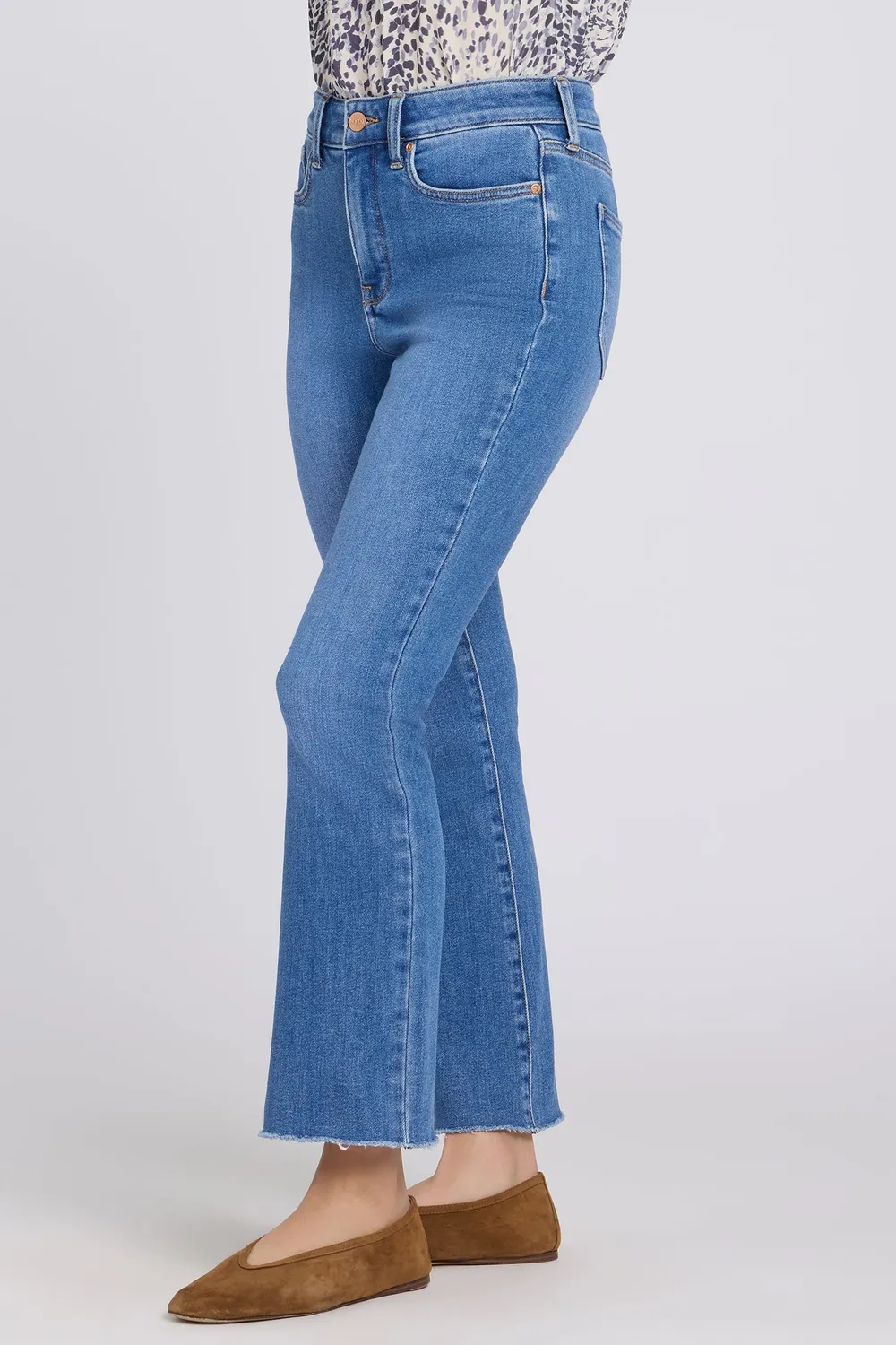NYDJ Billie Mini Bootcut Petite Jeans Blue Paradise Bootcut