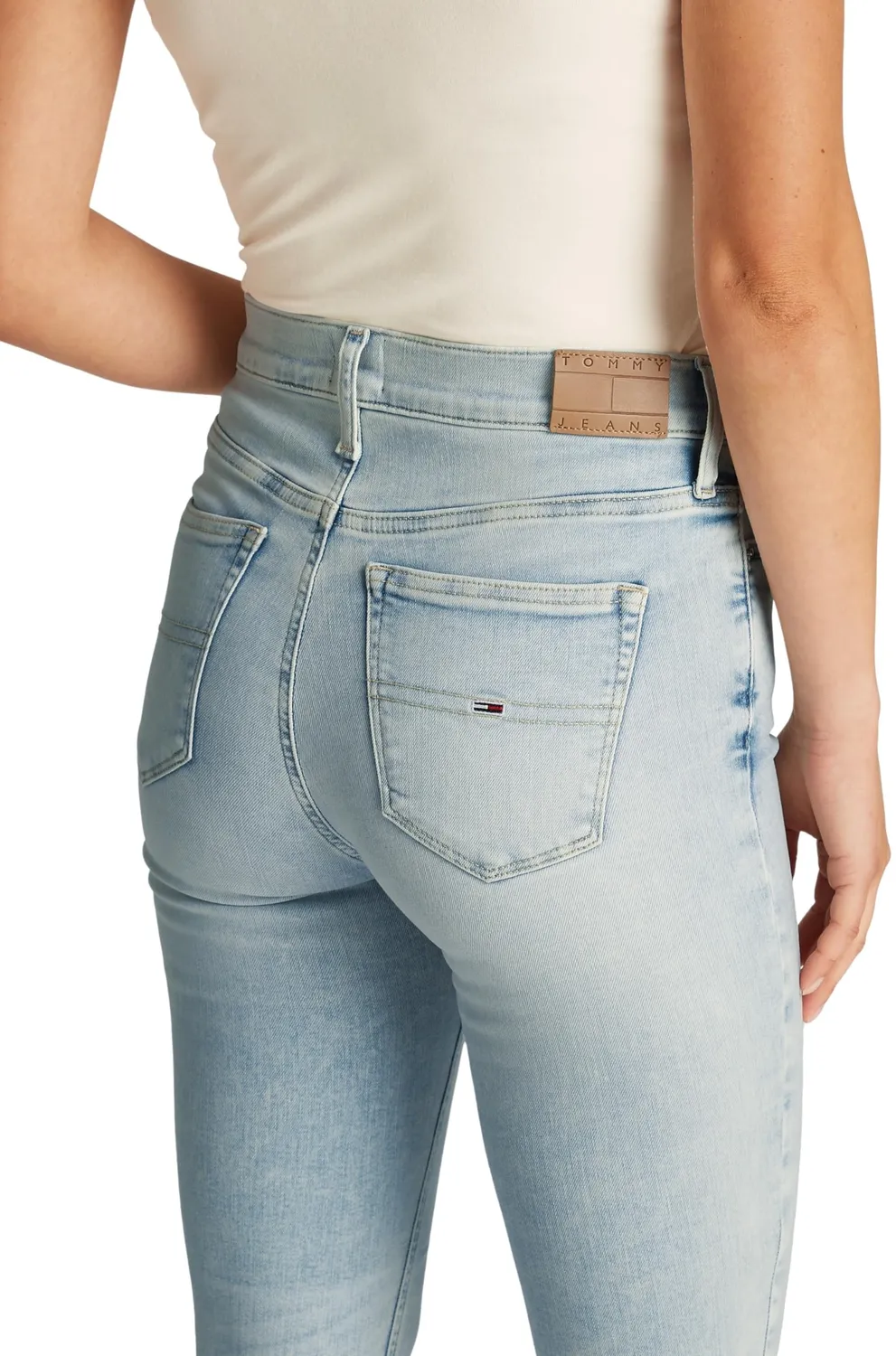 Tommy Jeans Nora Skinny Mid Rise Jeanshose 28W/32L Damen