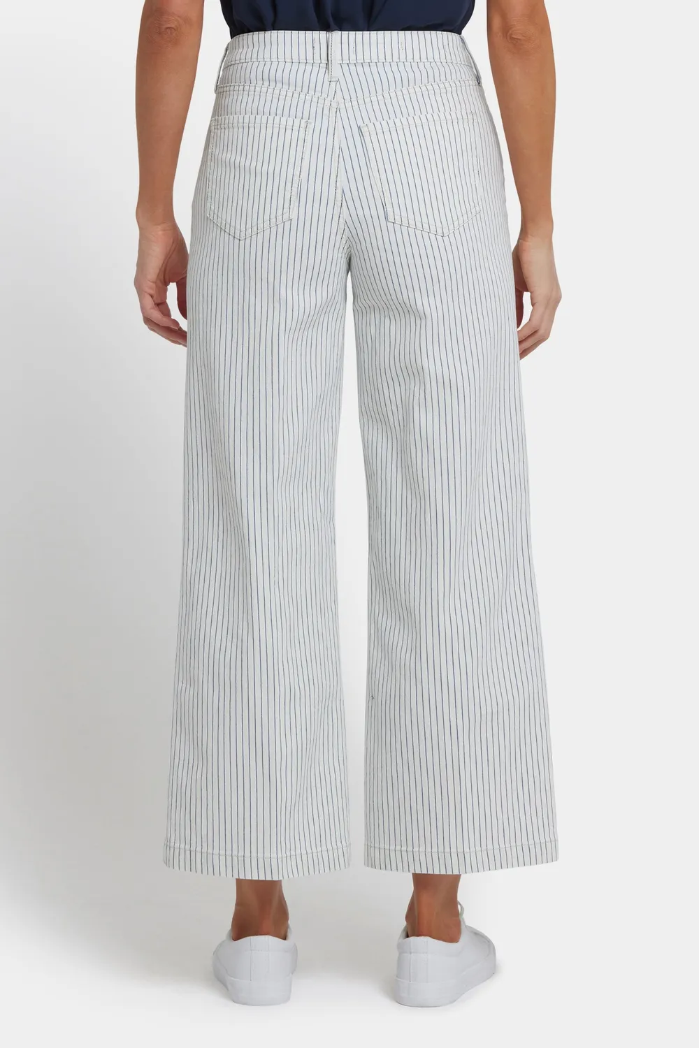 NYDJ Teresa Wide Leg Ankle Jeans Palencia Stripe